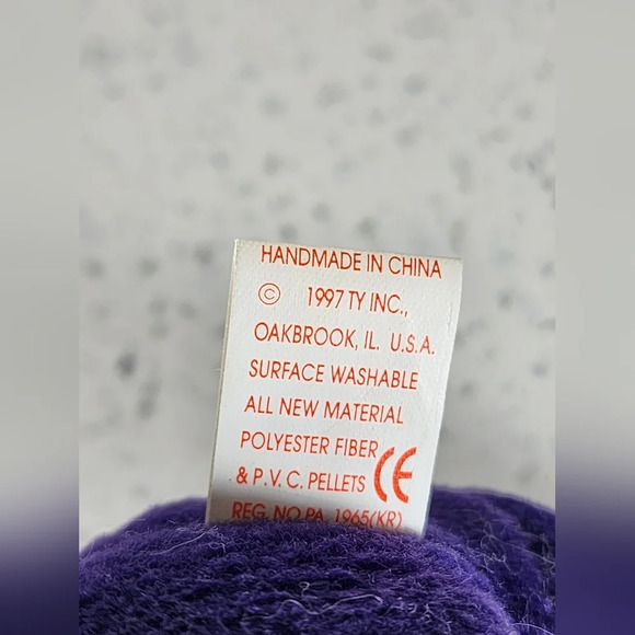 1st Edition Extremely Rare 'Princess' (Diana) Beanie Baby - 1997 - Picture 3 of 12